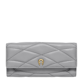 MAGGIE INDUSTRIAL GREY BILL AND CARD CASE 