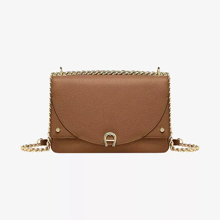 Aigner Diadora Dark Toffee Brown Bag — view 1