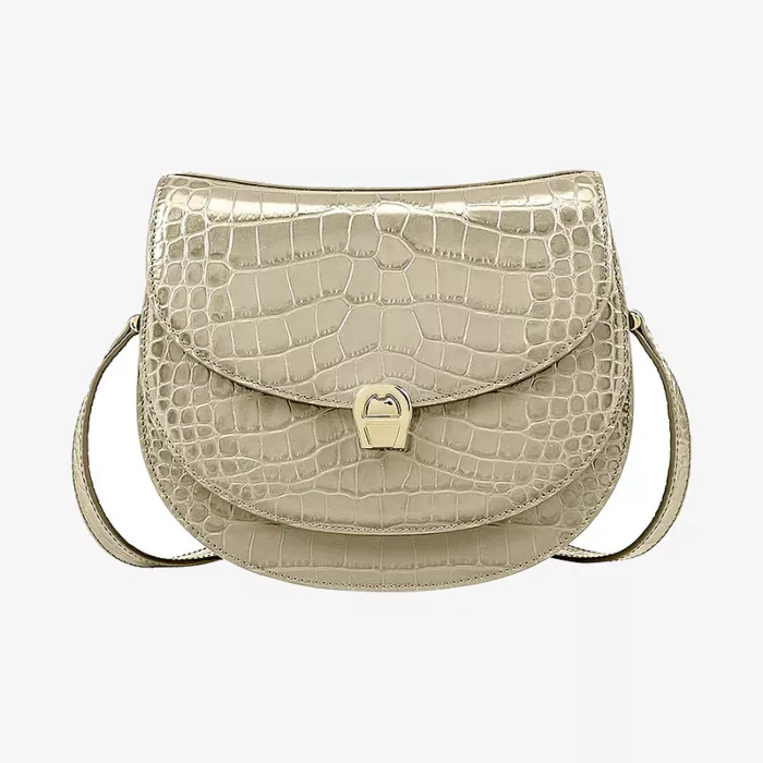 Aigner Mariella Reed Green Crossbody Bag — view 1