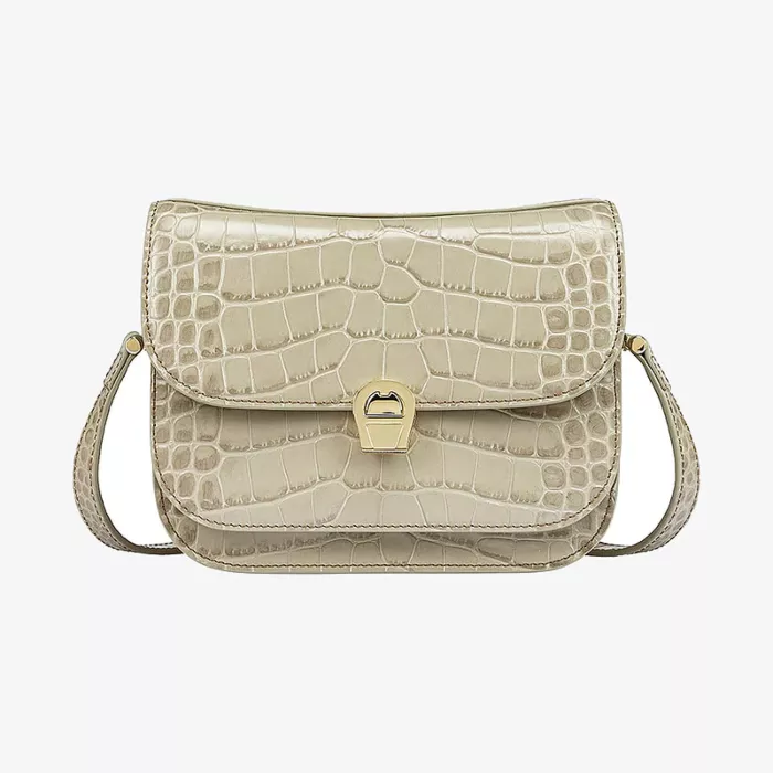 Aigner Mariella Reed Green Crossbody Bag — view 1
