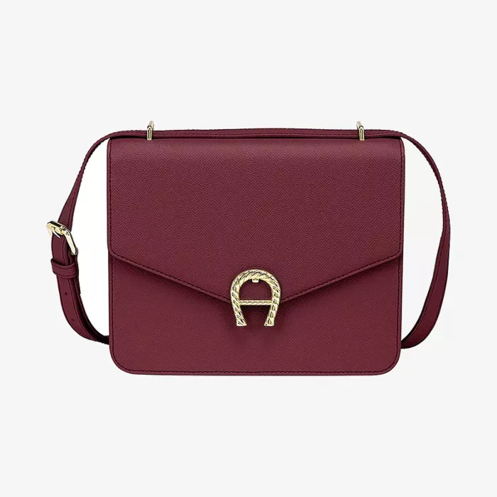 Aigner Maia Burgundy Handbag — view 1