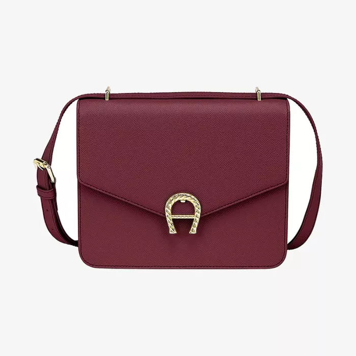 Aigner Maia Burgundy Handbag — view 1