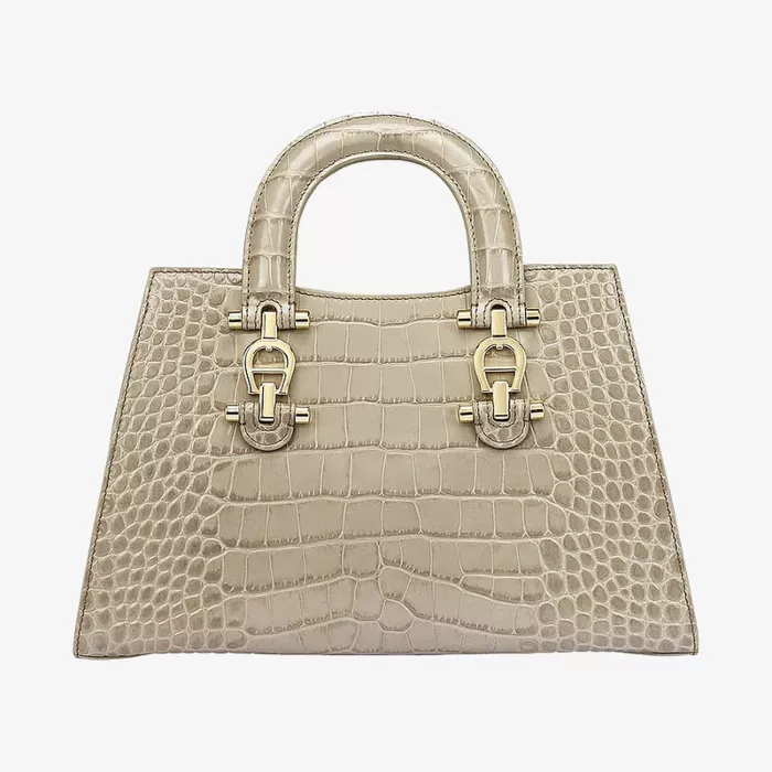Aigner Daisy Reed Green Handbag — view 1