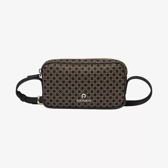 Aigner Fashion Dadino Brown Pouch — view 1