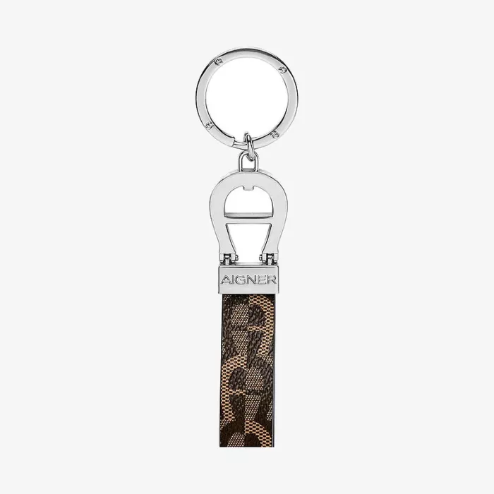 Aigner Logo Keyring — view 1