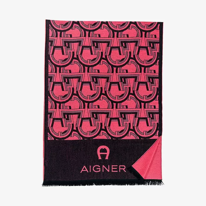 Aigner Seasonal Orchid Pink Scarf — view 1