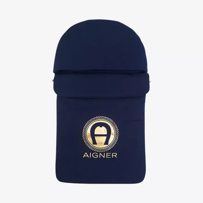 Aigner كيس نوم أطفال لحديثي الولادة أزرق — عرض 1