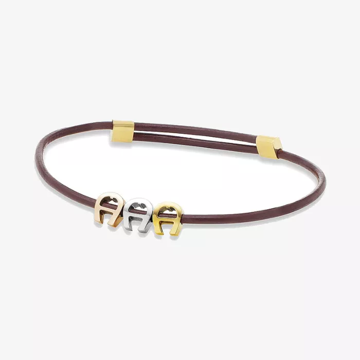 Aigner Bolzana Leather Bracelet — view 1