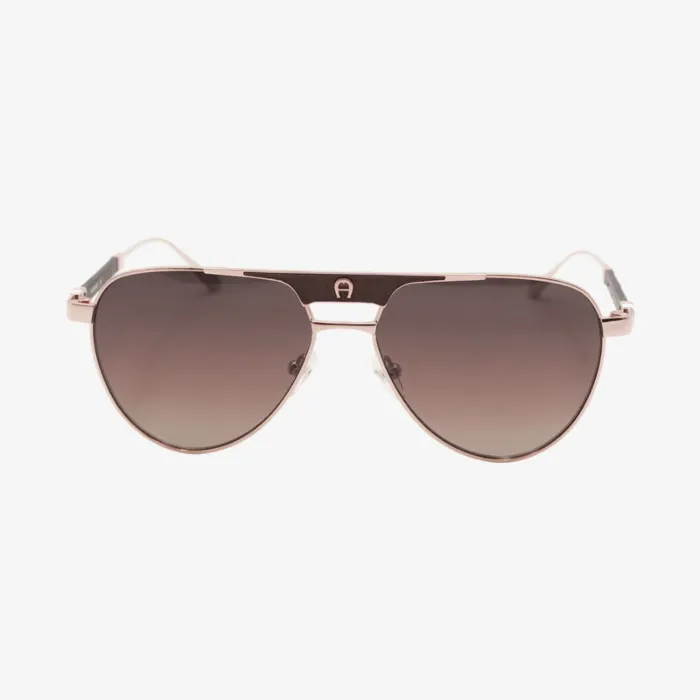 Aigner Double Bridge Aviator Sunglasses — view 1