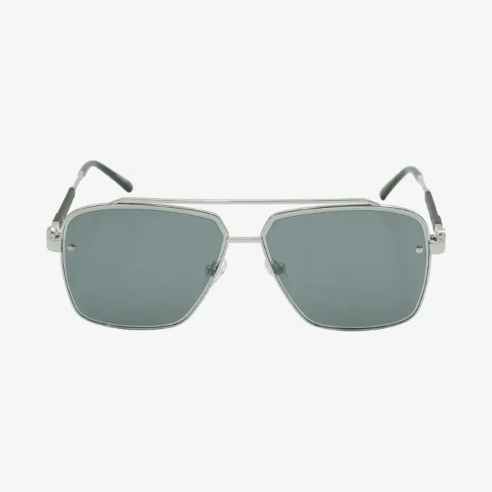 Aigner Modern Rectangular Sunglasses — view 1