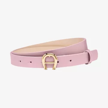 Aigner Logo Belt Dusk Blue — view 1