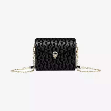 Aigner Pria Maple Brown Crossbody Bag — view 1