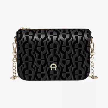 Aigner Pria Maple Brown Shoulder Bag — view 1