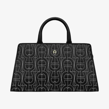 Aigner Cybill Trapunto Handbag M — view 1