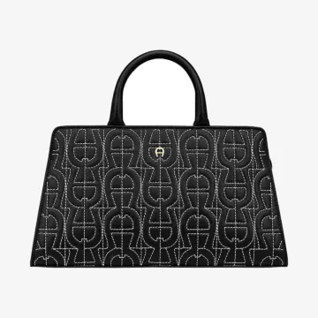Aigner Cybill Trapunto Handbag M — view 1