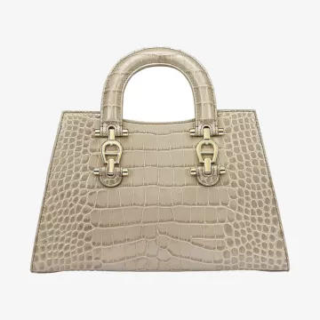 Aigner Daisy Reed Green Handbag — view 1