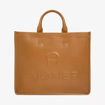 Aigner Jolene Maple Brown Shoulder Bag — view 1