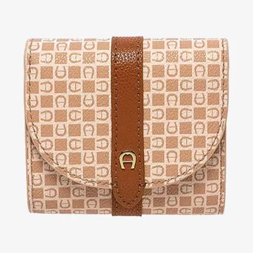 Aigner Adria Cognac Brown Purse — view 1