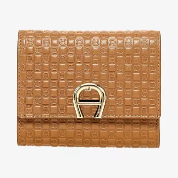 Aigner Giulietta Maple Brown Card Holder — view 1