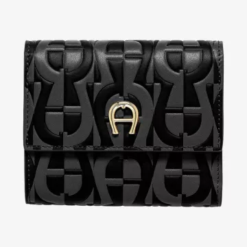 Aigner Pria Maple Brown Card Holder — view 1