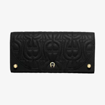 Aigner Diadora Reed Green Bill and Card Case — view 1