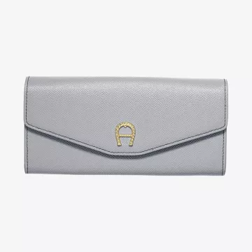 Aigner Maia Industrial Grey Bill and Card Case