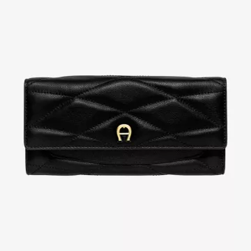 Aigner Maggie Industrial Grey Bill and Card Case — view 1