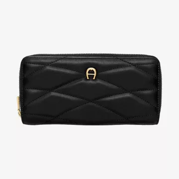Aigner Maggie Industrial Grey Bill and Card Case — view 1