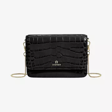 Aigner Fashion Black Bill and Card Case — view 1