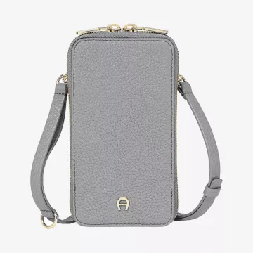 Aigner Fashion Industrial Grey Pouch — view 1