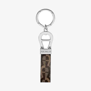Aigner Logo Keyring — view 1