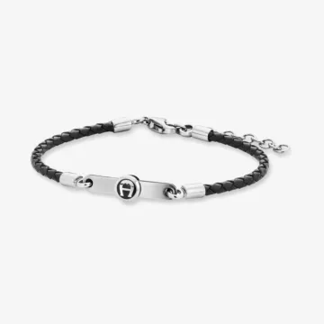 Aigner Ares Leather Bracelet — view 1