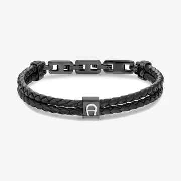 Aigner Fashion Leather Bracelet — view 1